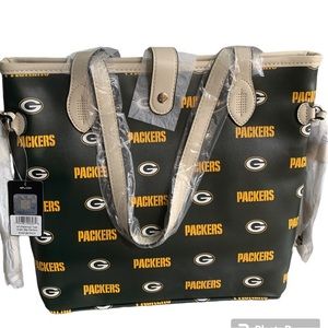 Green Bay Packers tote bag Official NFL Green Bay packers bag New Dark Green